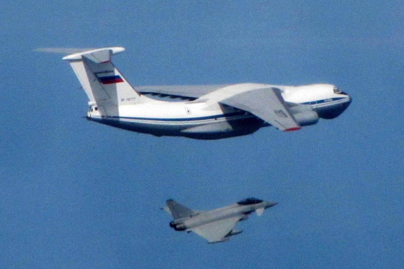 Russische Militärflugzeuge werden von der NATO strikt überwacht.