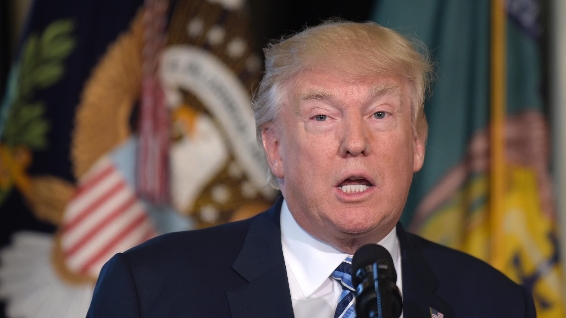US-Präsident Donald Trump ist seit fast 100 Tagen im Amt.