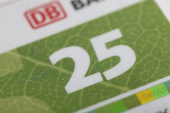 Die Bahncard 25.