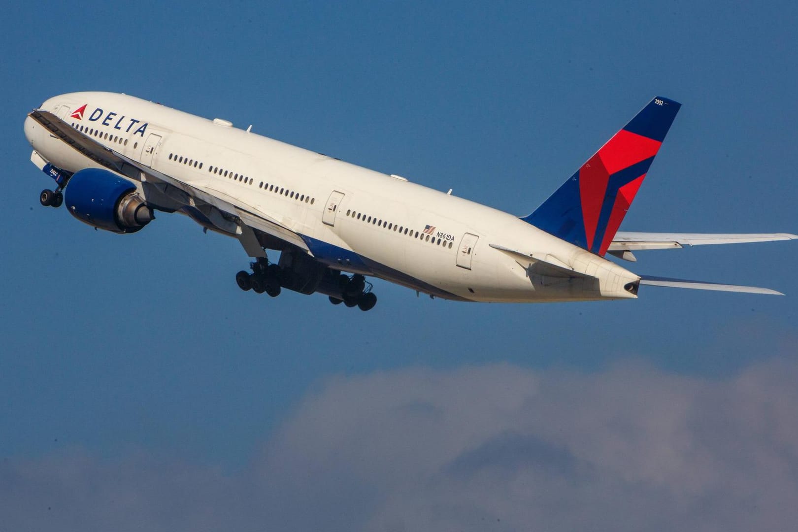 Eine Maschine der Delta Airlines.