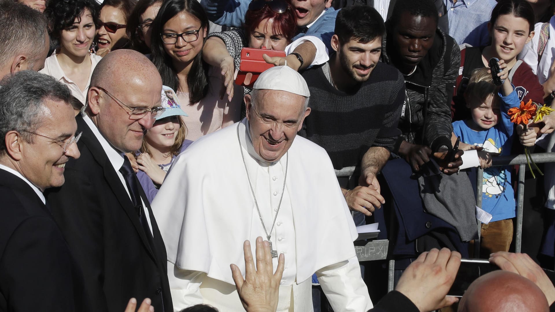 Papst Franziskus spricht über christliche Märtyrer.