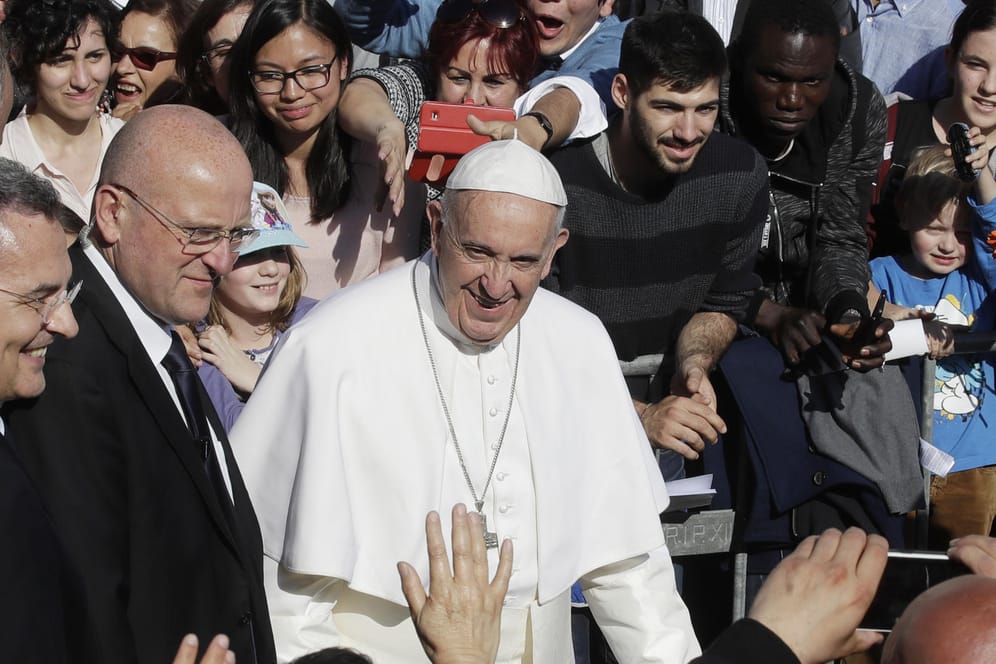 Papst Franziskus spricht über christliche Märtyrer.