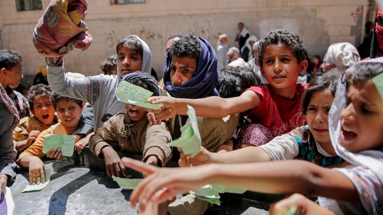 Sieben Millionen Menschen im Jemen sind akut vom Hunger bedroht.