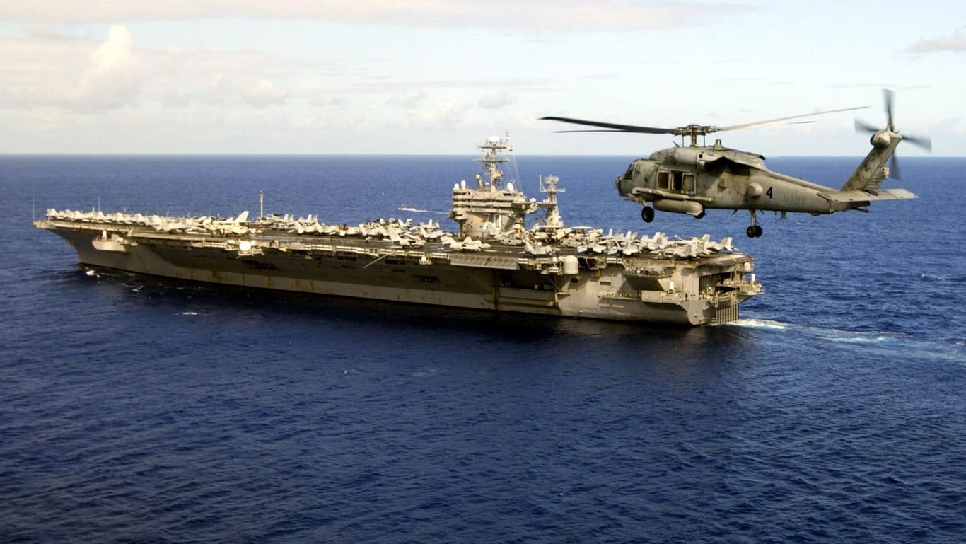 Der US-Flugzeugträger "USS Carl Vinson" ist auf dem Weg in die Gewässer vor Nordkorea.