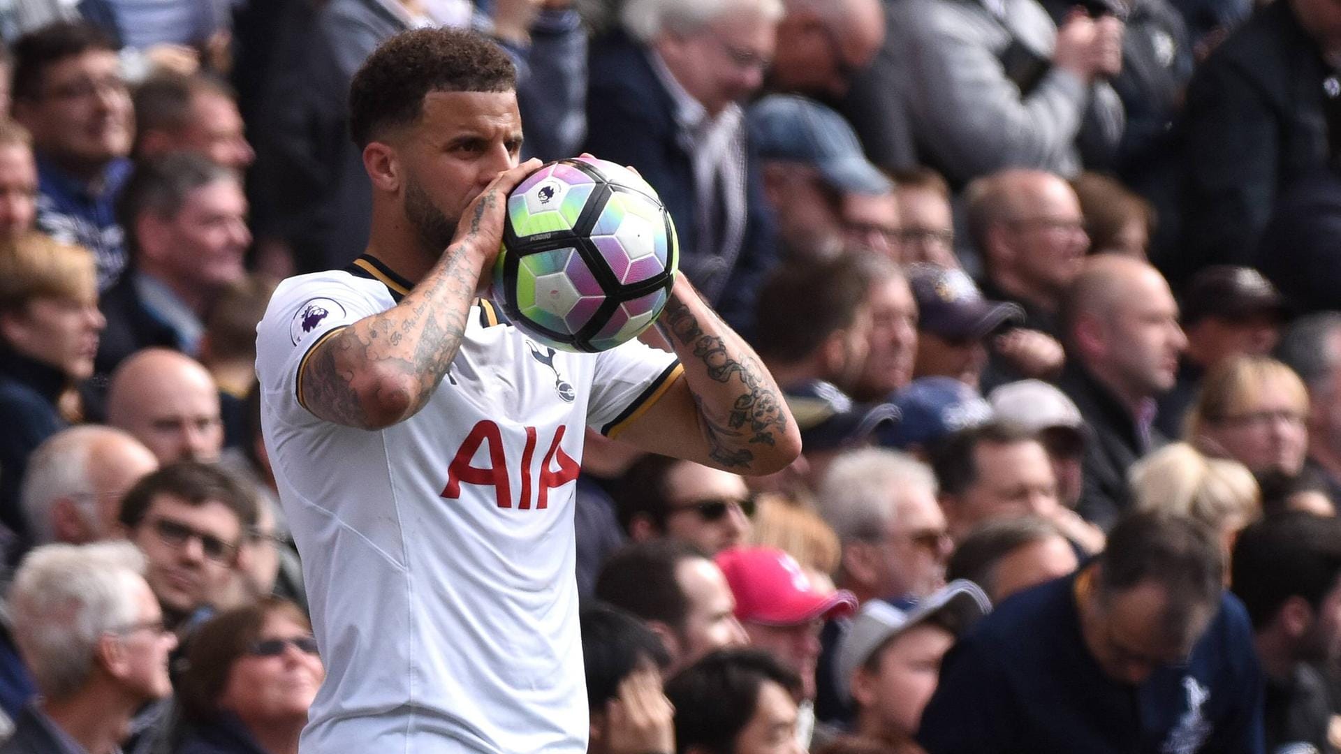 Tottenhams Kyle Walker: In 29 Premier-League-Spielen bereitete er in dieser Saison sechs Tore vor.