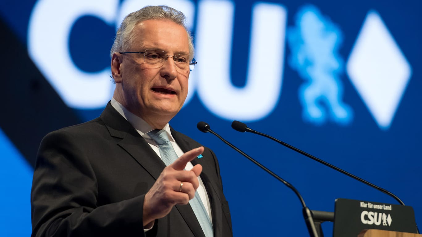 Bayerns Innenminister Joachim Herrmann wird Spitzenkandidat der CSU für die Bundestagswahl.