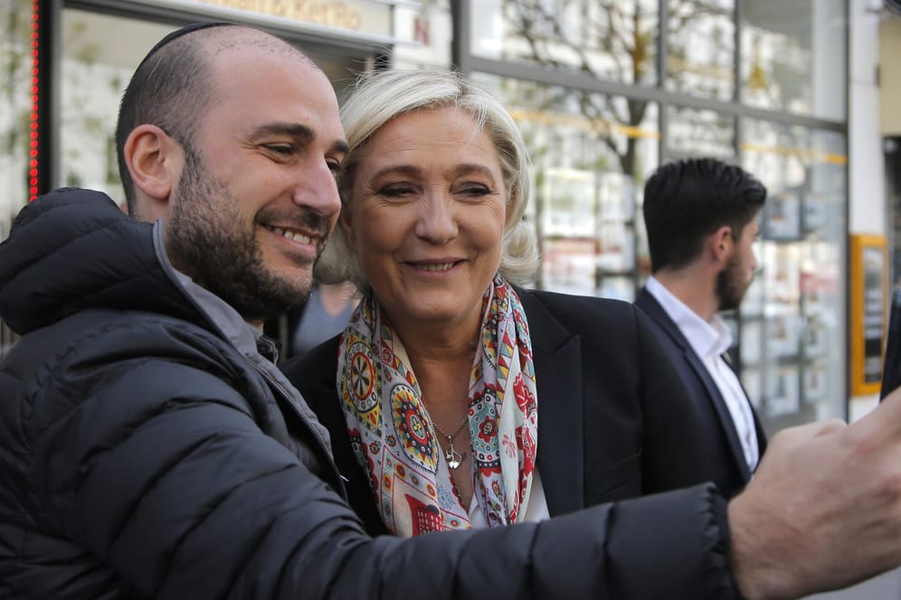 Vor der Stichwahl am 7. Mai gibt sich Marine Le Pen besonders volksnah.