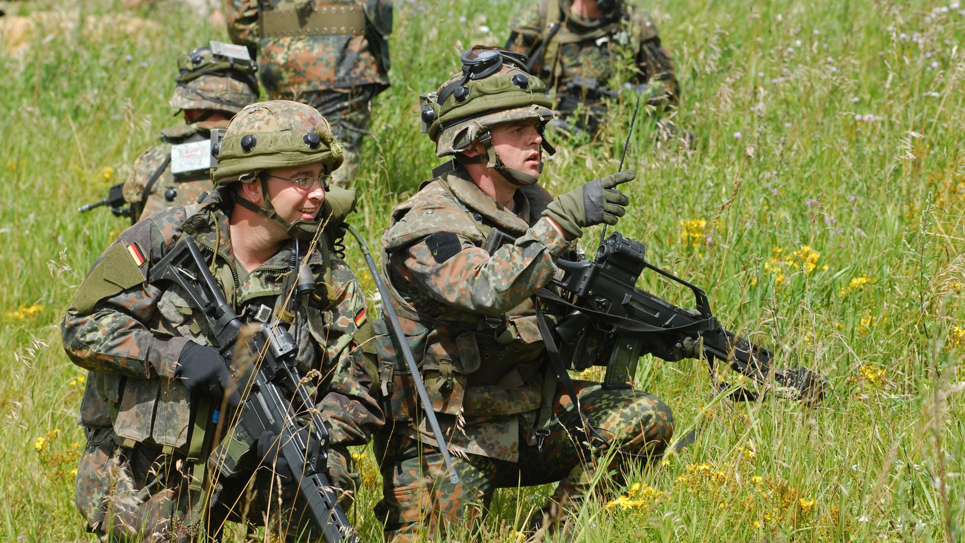 Die Bundeswehr lässt Soldaten während der Dienstzeit an Gesundheitskursen teilnehmen. Die Bundeswehr lässt Soldaten während der Dienstzeit an Gesundheitskursen teilnehmen.