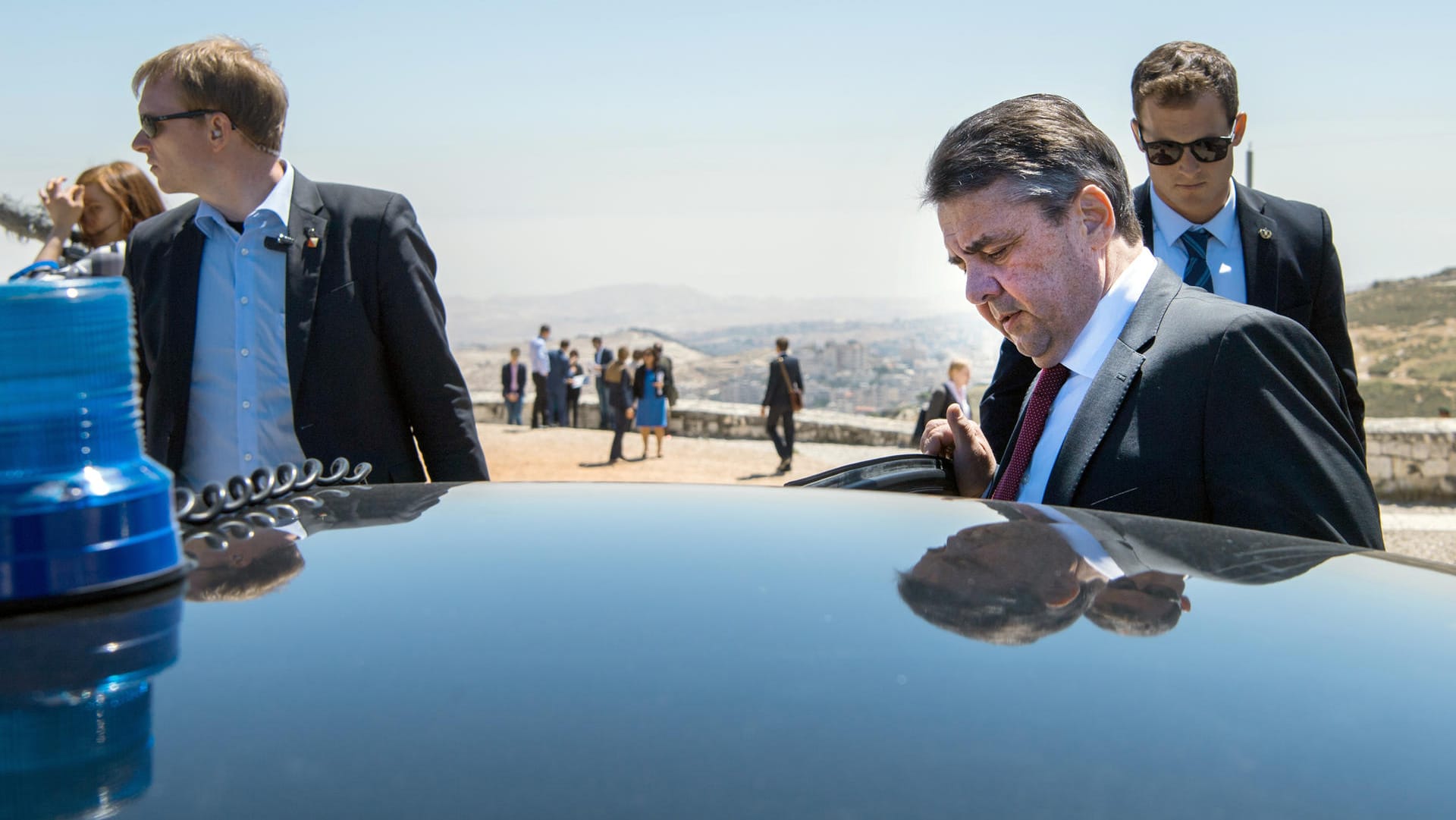 Außenminister Gabriel in Israel.