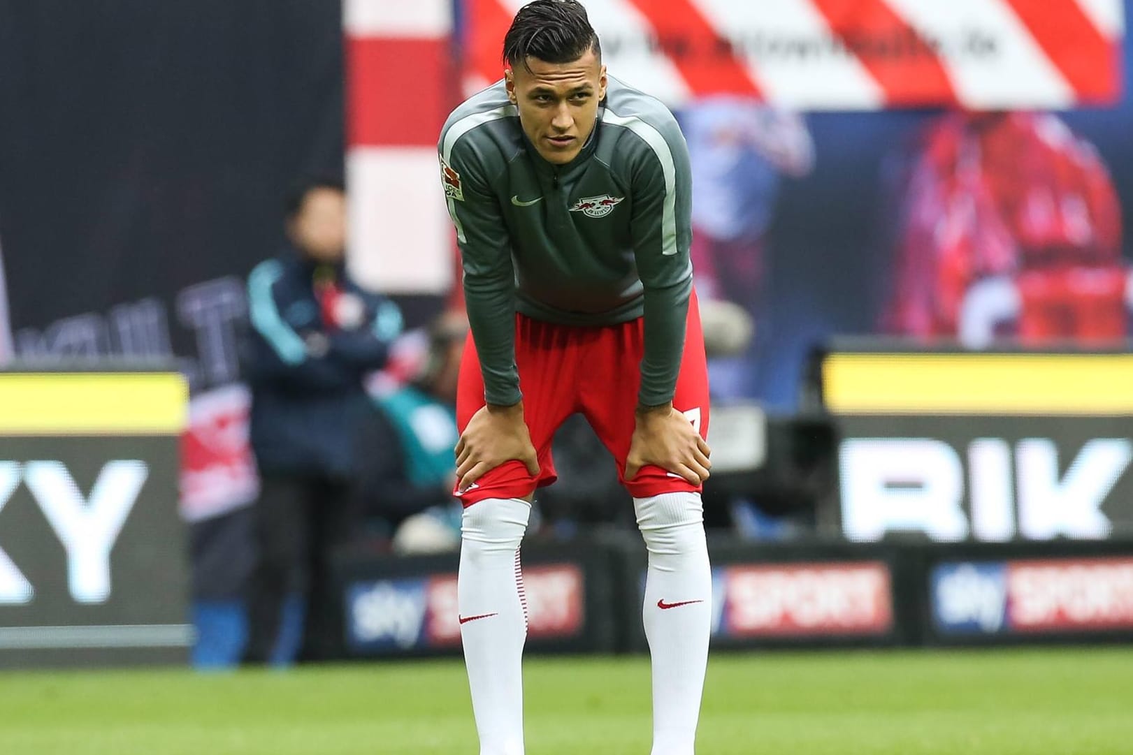Bei RB Leipzig nur spärlich eingesetzt: Davie Selke.