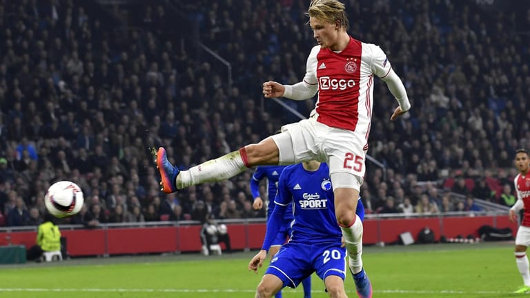 Top-Talent: Kasper Dolberg von Ajax Amsterdam.