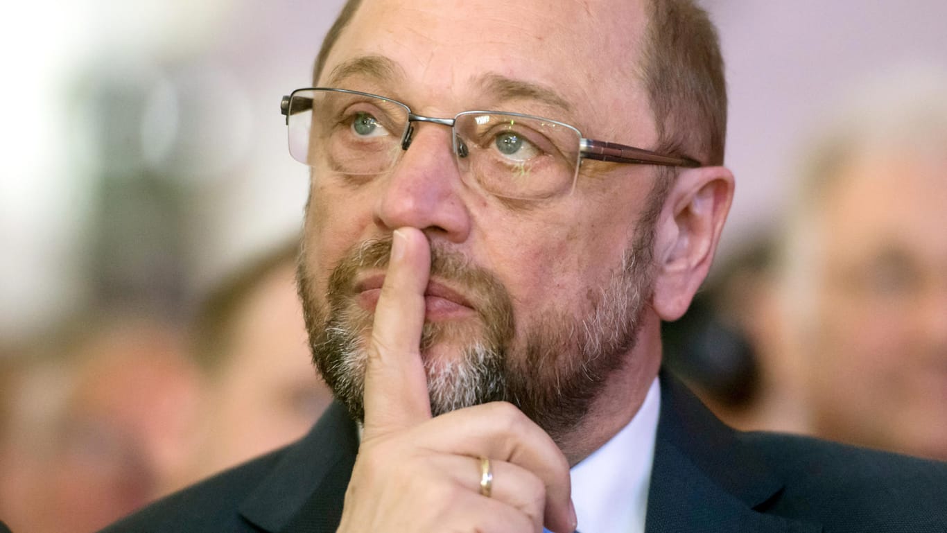 SPD-Kanzlerkandidat Martin Schulz verliert an Zustimmung.