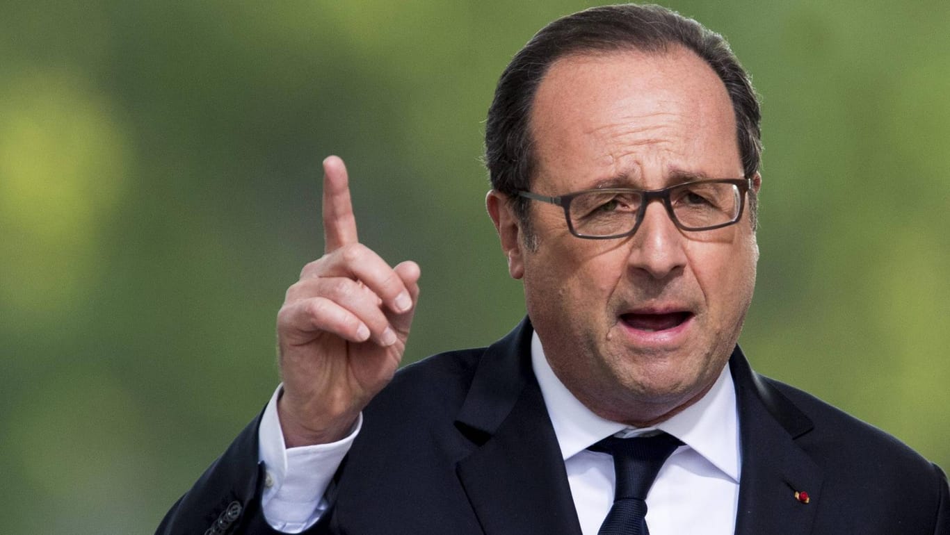 Francois Hollande will, dass Marine Le Pen bei der Stichwahl so schwach wie möglich abschneidet.