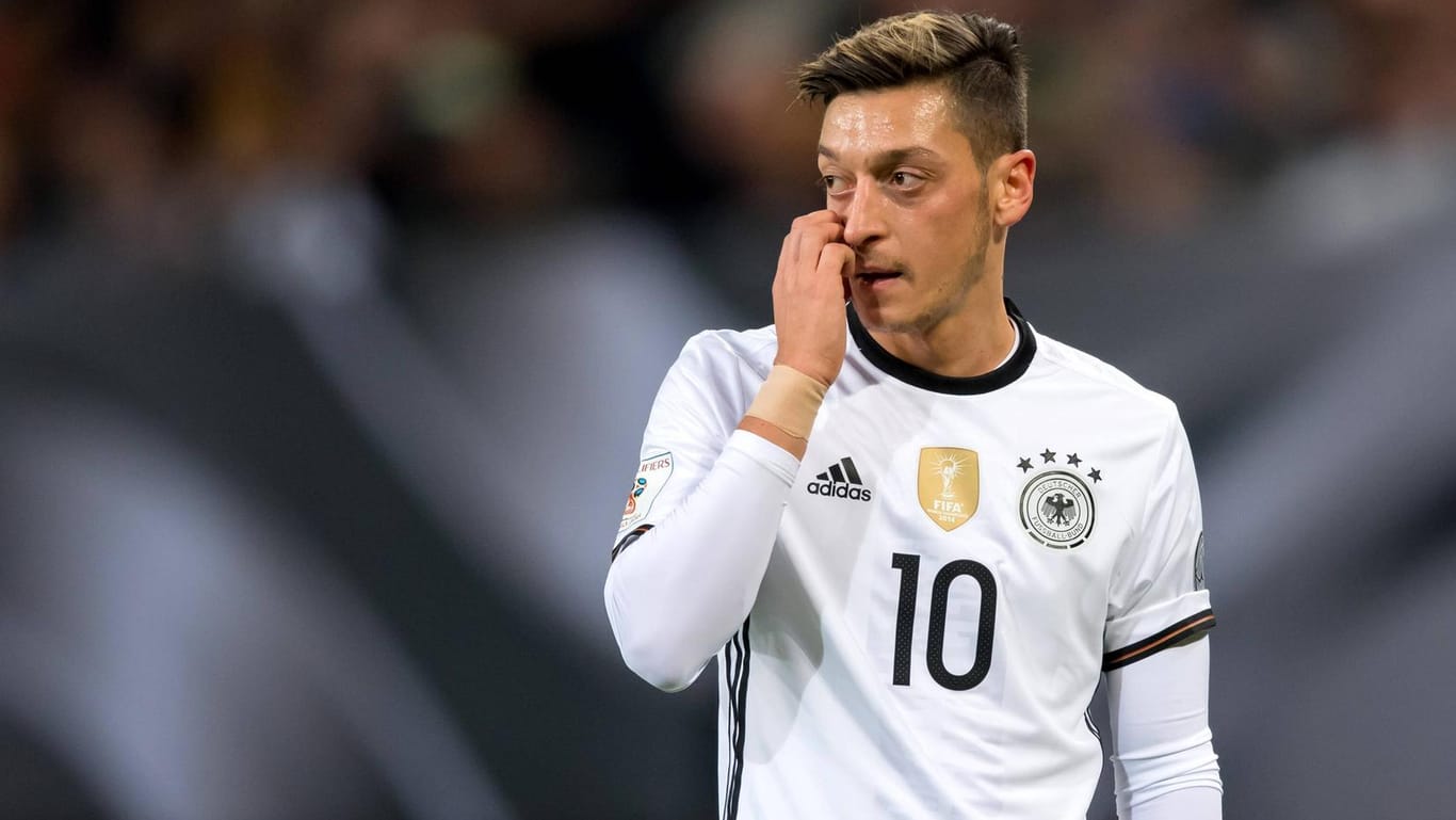 Mesut Özil im Trikot der Nationalmannschaft.