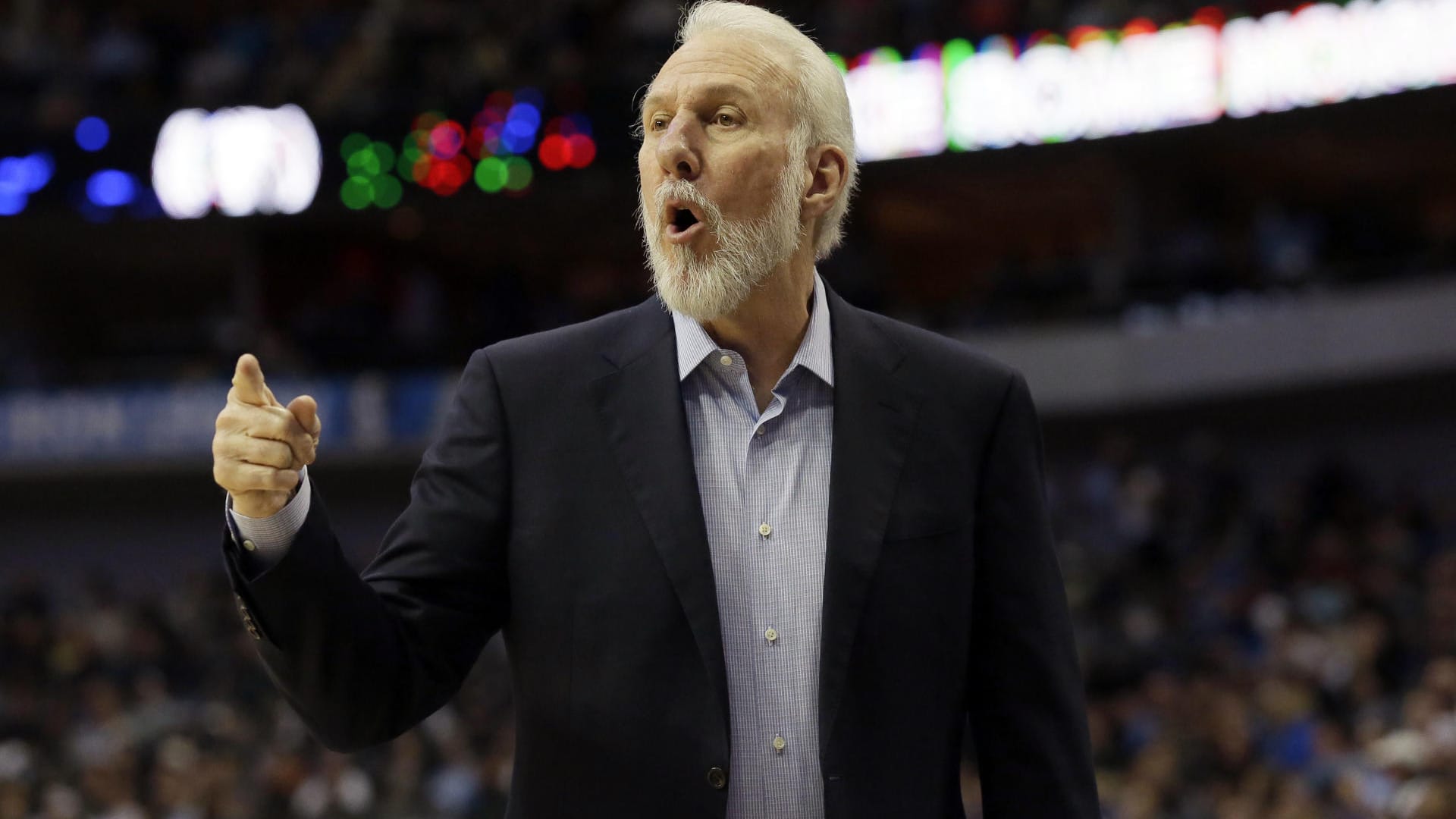 Großzügig: Star-Trainer Gregg Popovich.