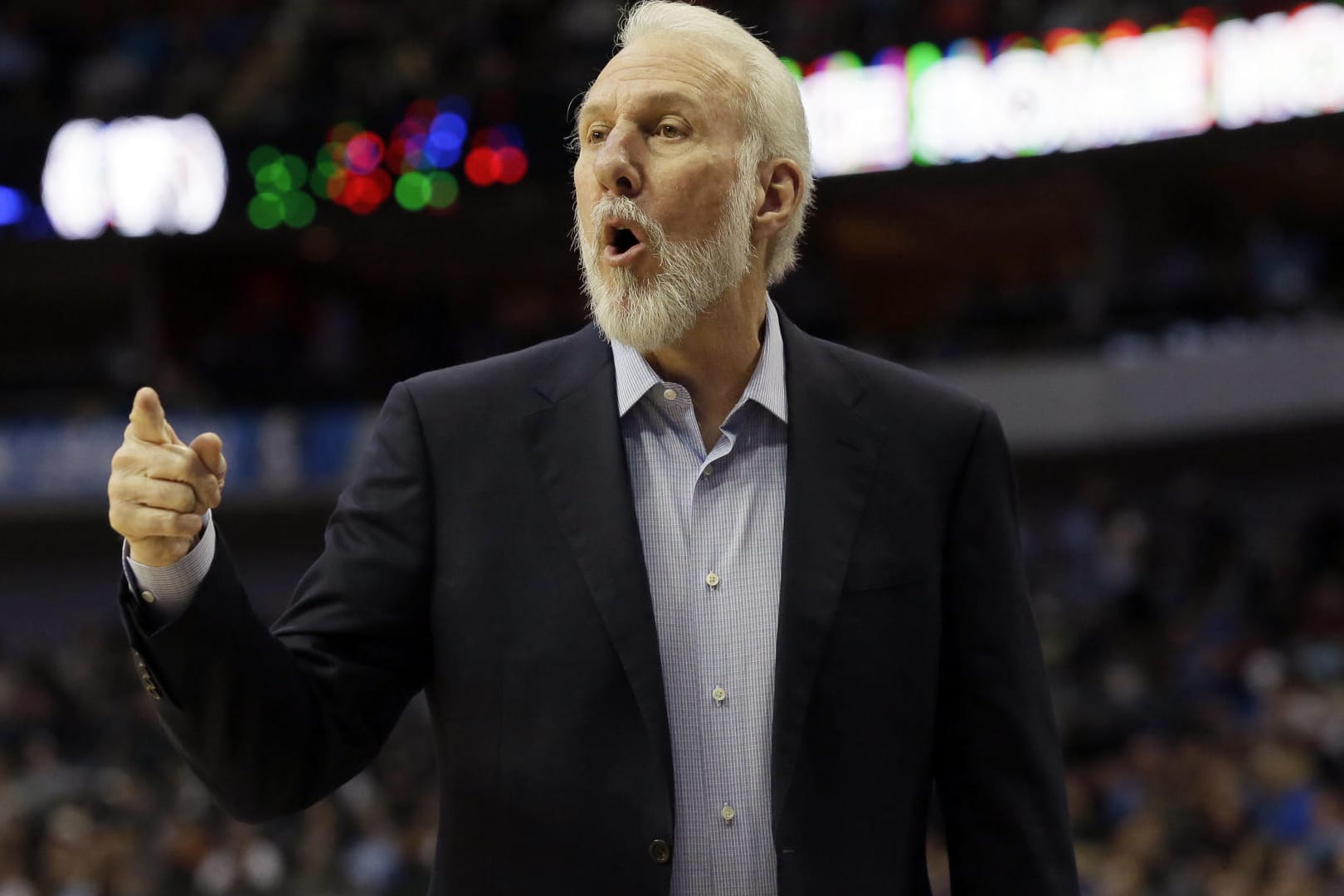 Großzügig: Star-Trainer Gregg Popovich.