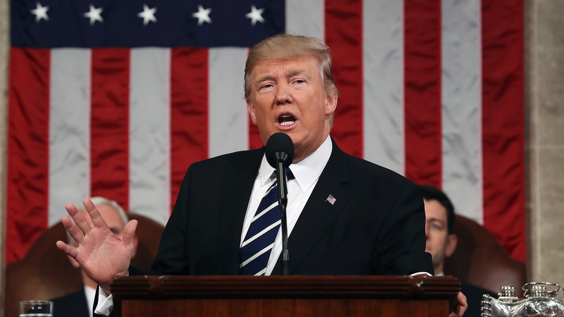 Trump ist seit 100 Tagen im Amt
