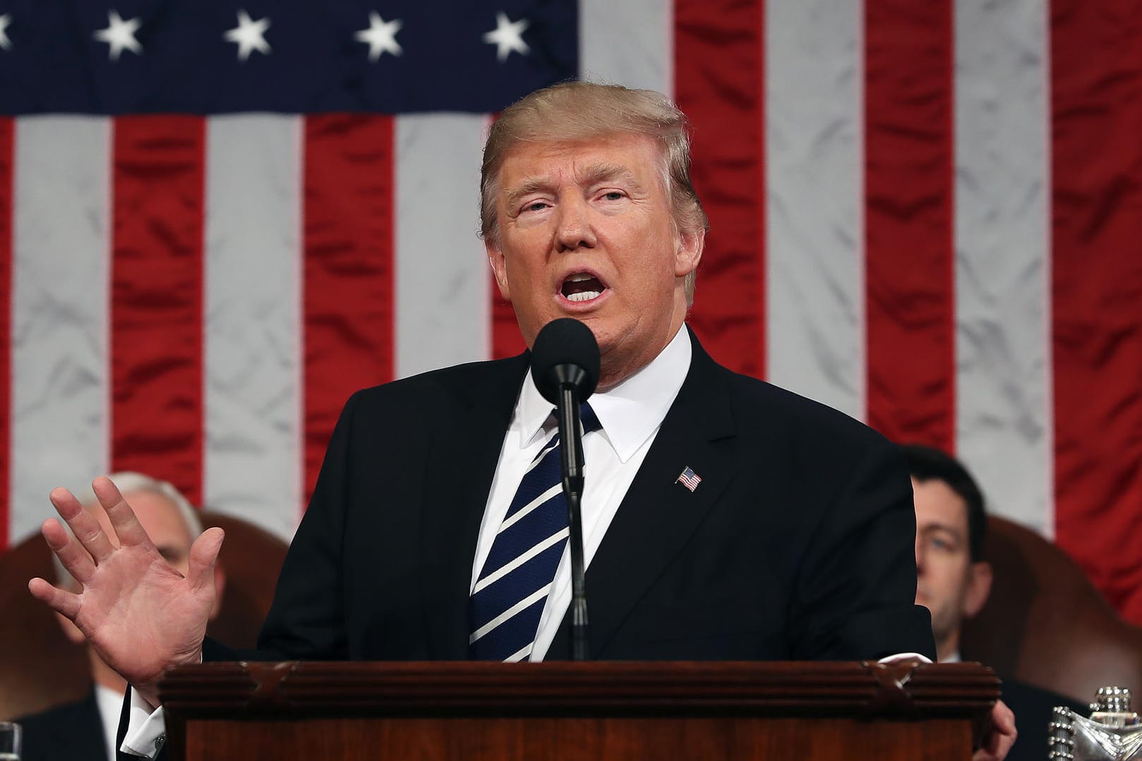 Trump ist seit 100 Tagen im Amt