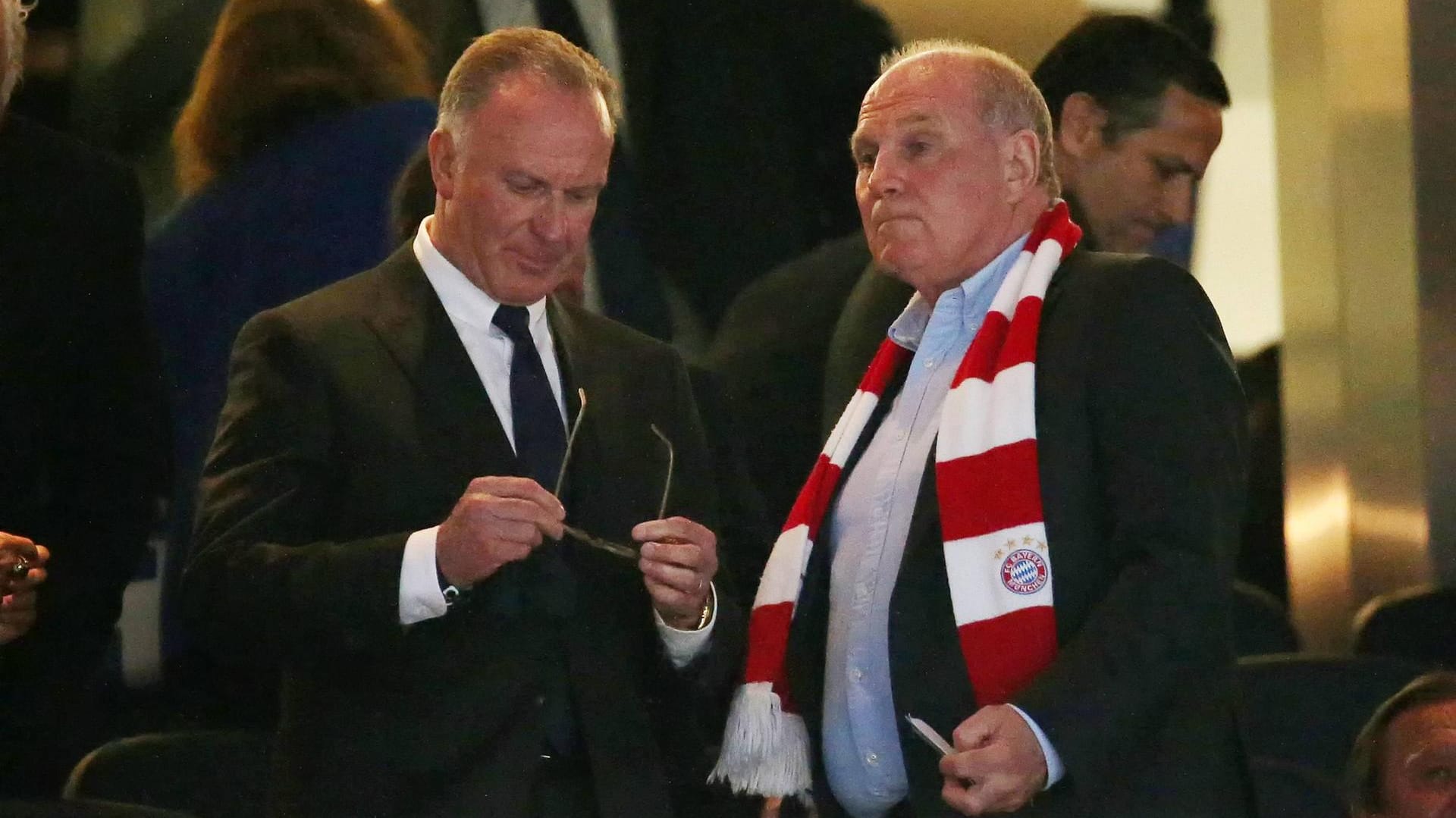 Karl-Heinz Rummenigge und Uli Hoeness.