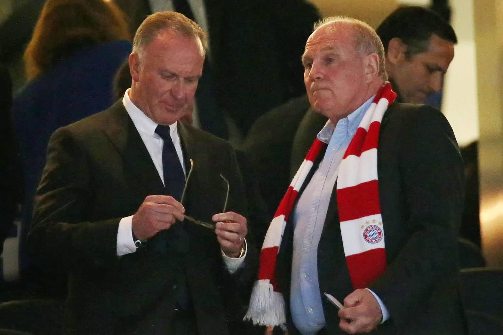 Karl-Heinz Rummenigge und Uli Hoeness.