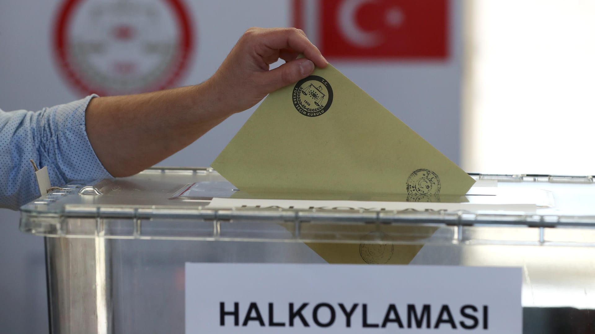 Türkische Volksabstimmung in Deutschland.