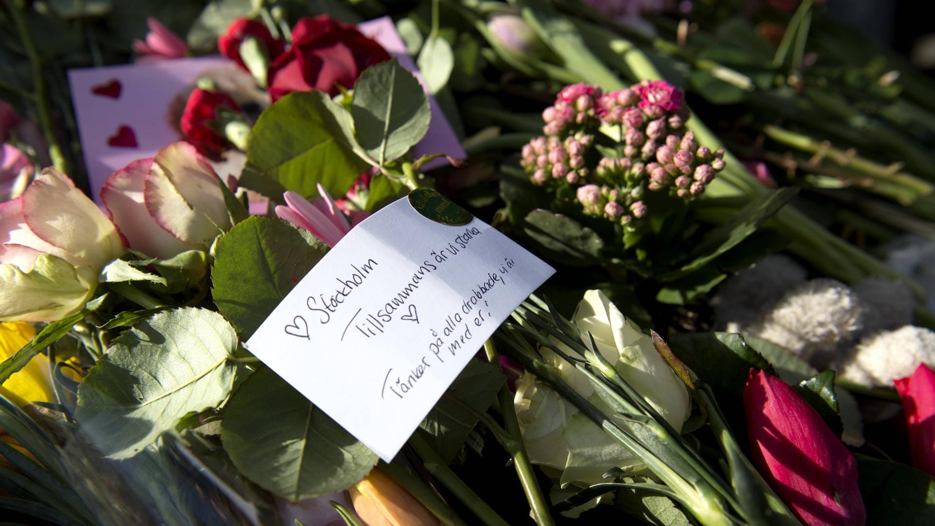 Bei dem Anschlag in Stockholm raste ein Lkw in eine Einkaufsstraße