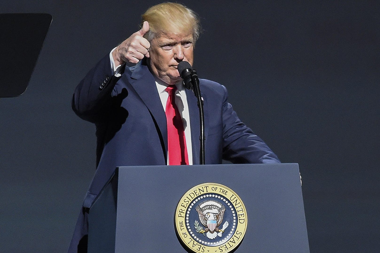 Donald Trump nach 100 Tagen.