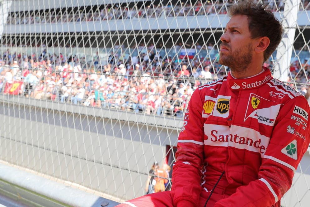 In der Schlussrunde verlor Sebastian Vettel gegenüber Felipe Massa (nicht im Bild) die Fassung.