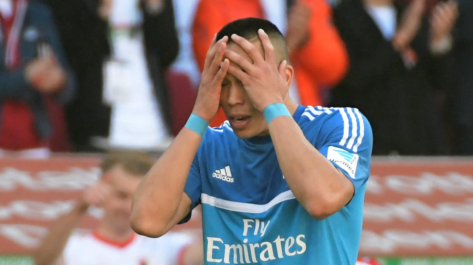 HSV-Stürmer Bobby Wood hat in der Rückrunde Ladehemmung.