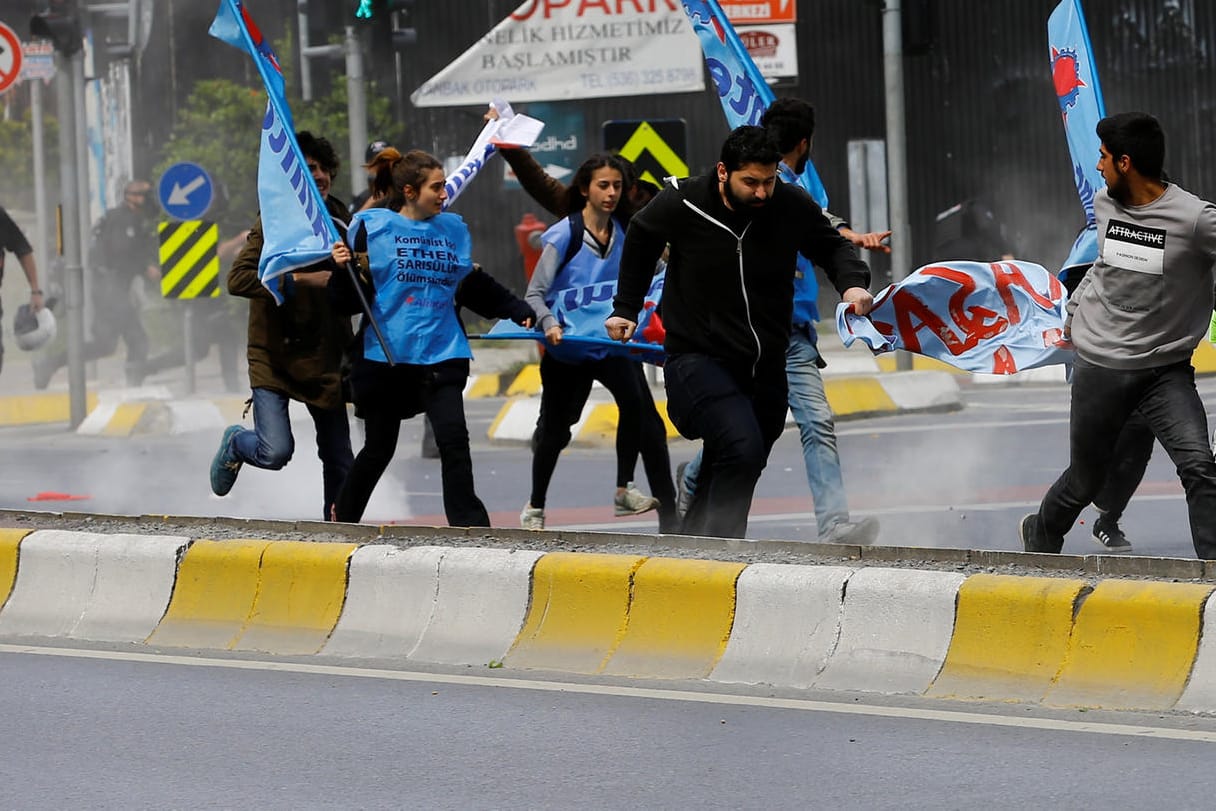 Türkei geht hart gegen Maidemonstranten vor