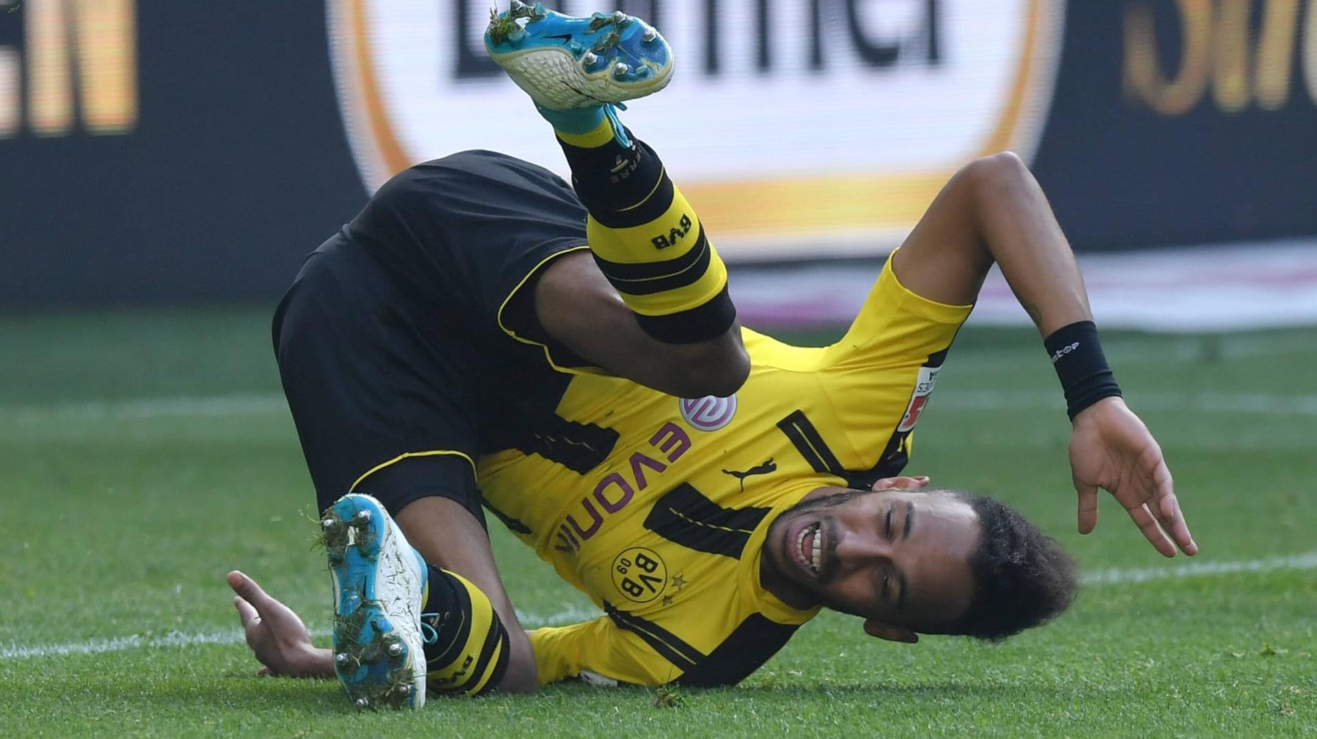 Aubameyang kam 2013/14 vom AS Saint-Etienne zum BVB.