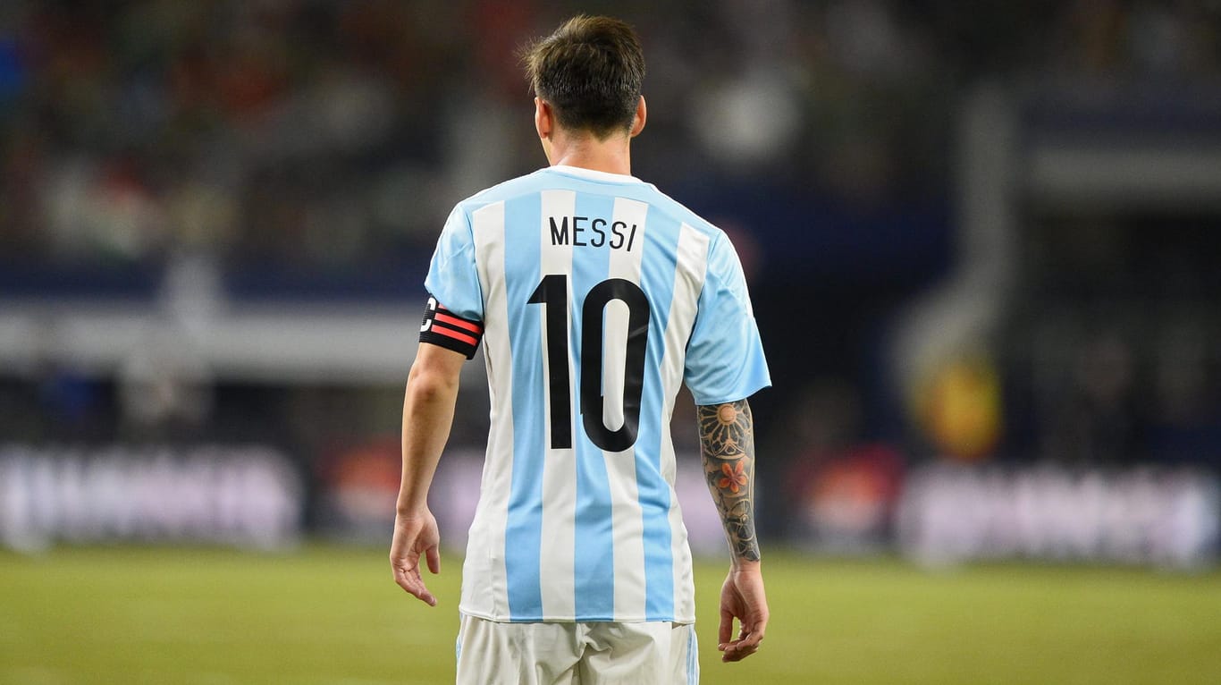 Ein Doppelgänger von Lionel Messi macht im Internet auf sich aufmerksam. Auf diesem Bild handelt es sich jedoch um das Original.