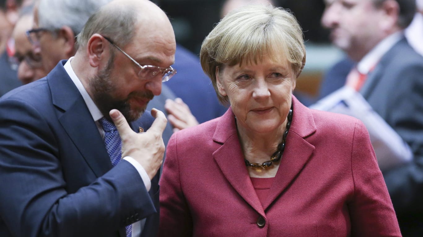 Deutsche wollen weiter die Große Koalition