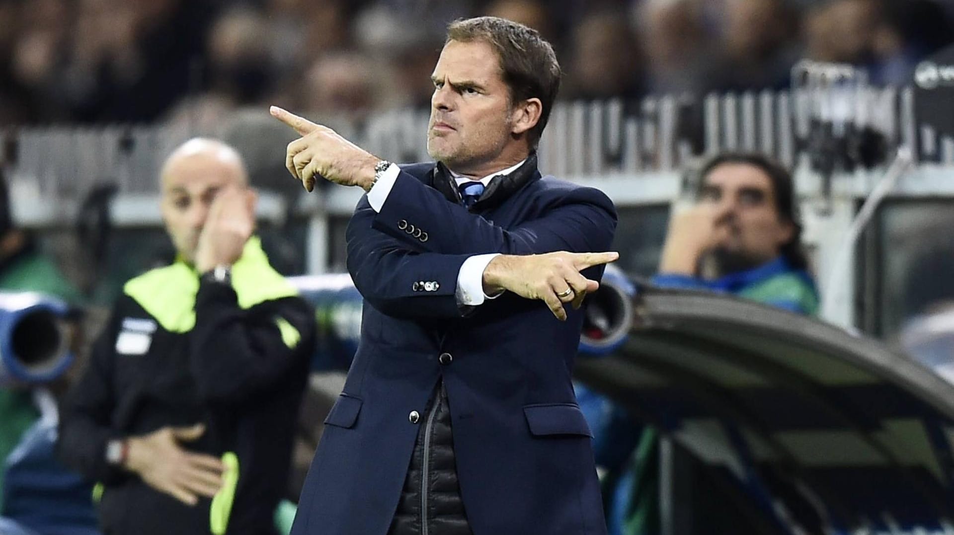 Frank de Boer ist aktuell ohne Klub. Bis November 2016 trainierte er Inter Mailand.