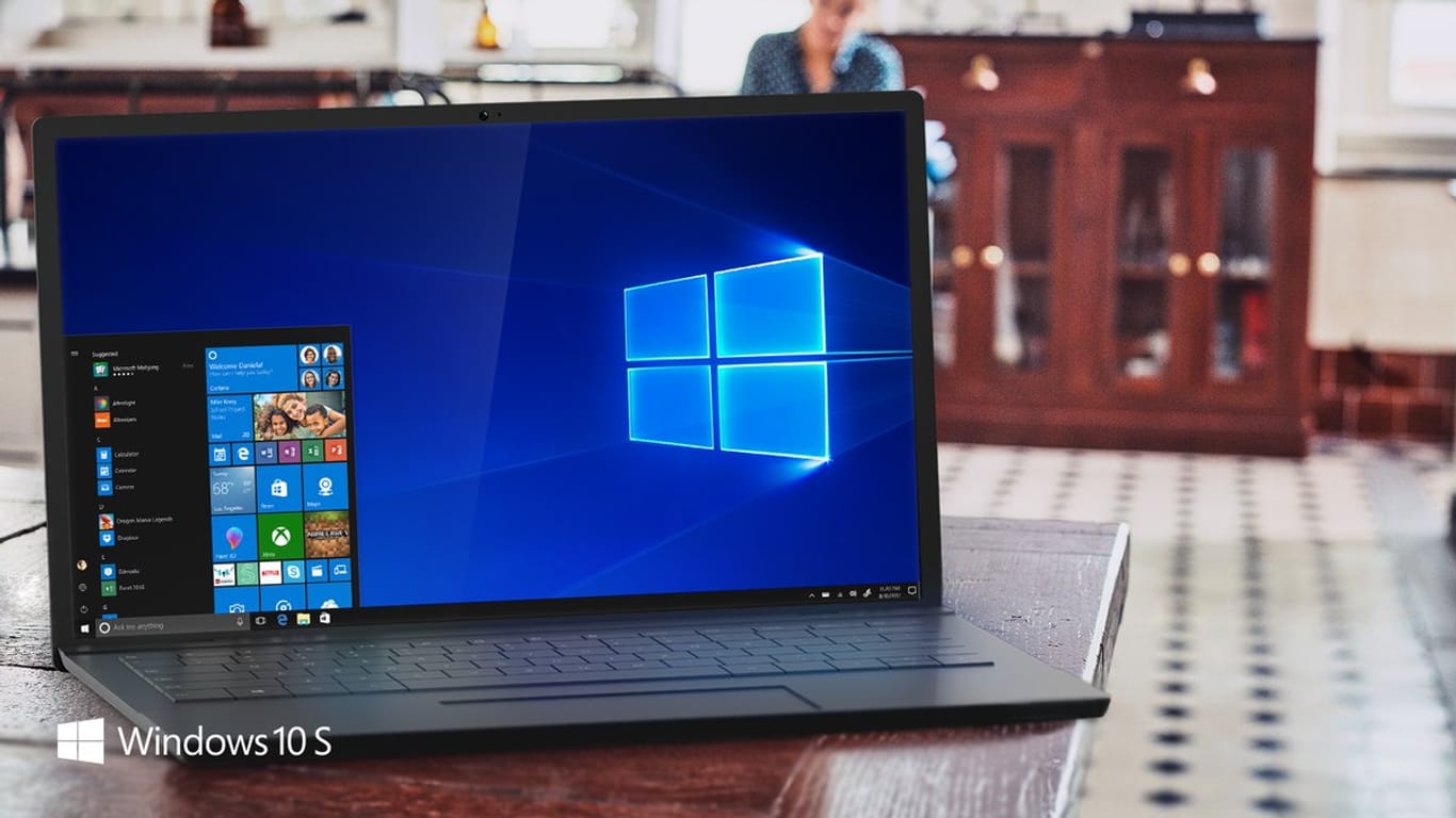 Laptop mit Windows 10 S