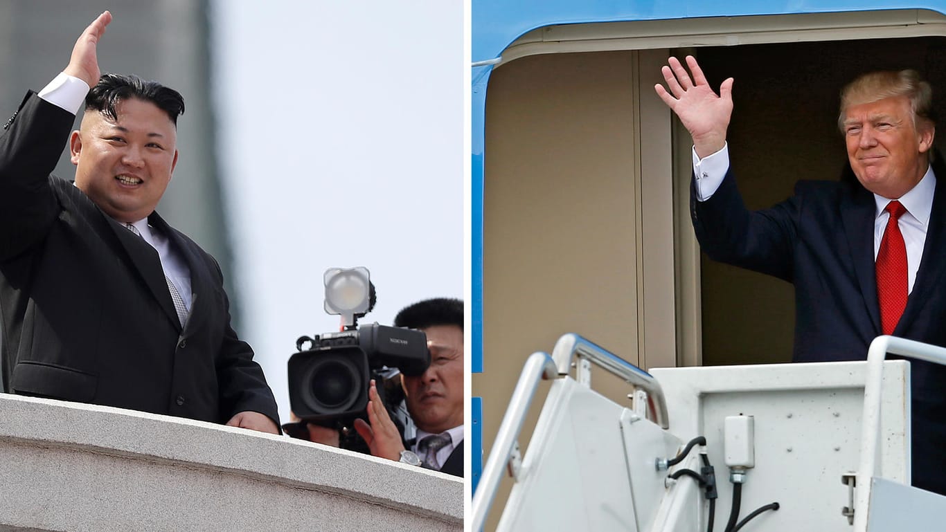 Kim Jong Un und Donald Trump, die beiden Unberechenbaren.