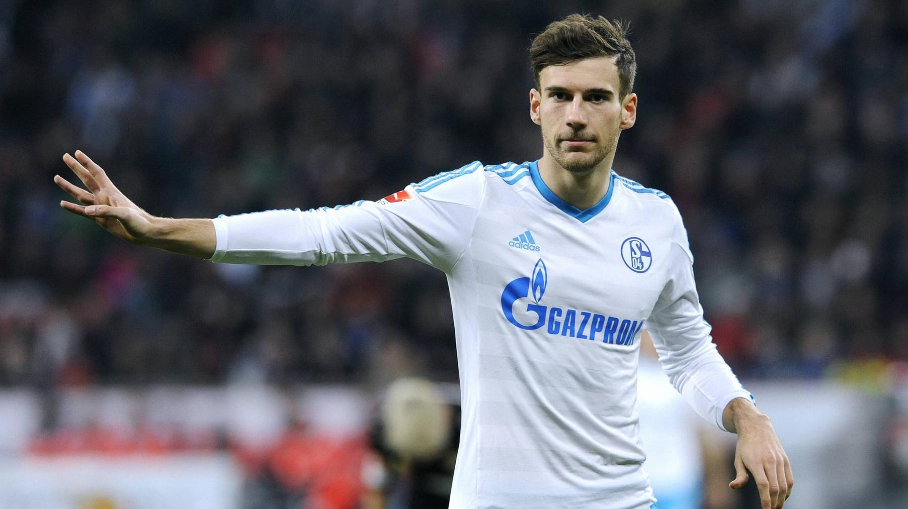 Leon Goretzka, hier beim 4:1 bei Bayer Leverkusen.