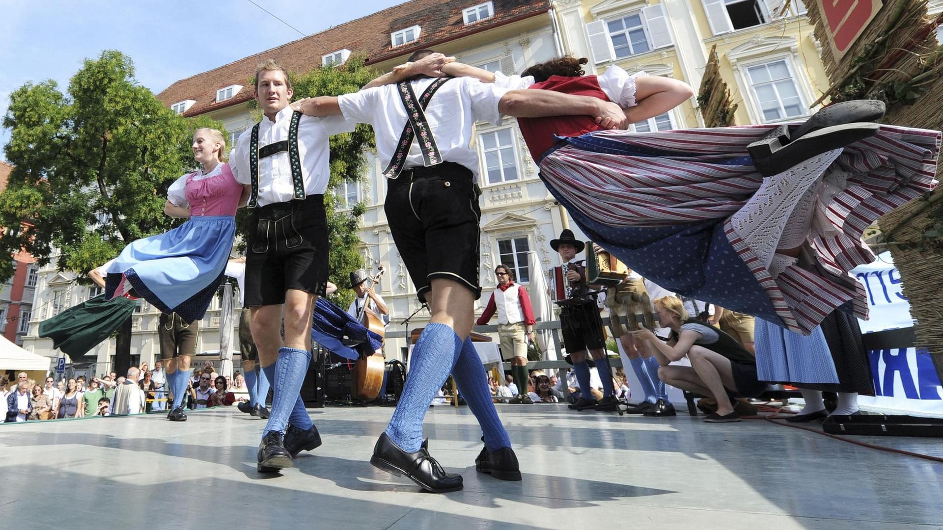 Das größte Volkskulturfest findet mitten in Graz statt.