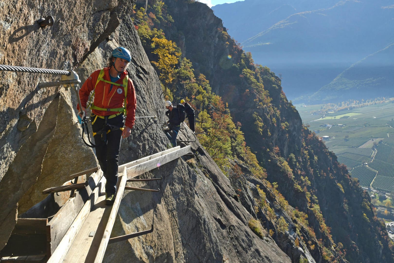 Hoachwool – Klettersteig entlang eines alten Waals