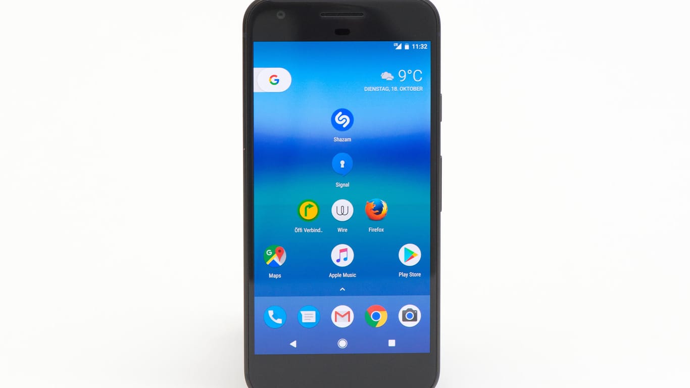 Googles Smartphone Pixel mit Android 7.1