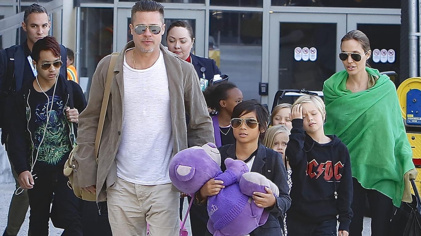 Brad Pitt und Angelina Jolie haben sechs gemeinsame Kinder.