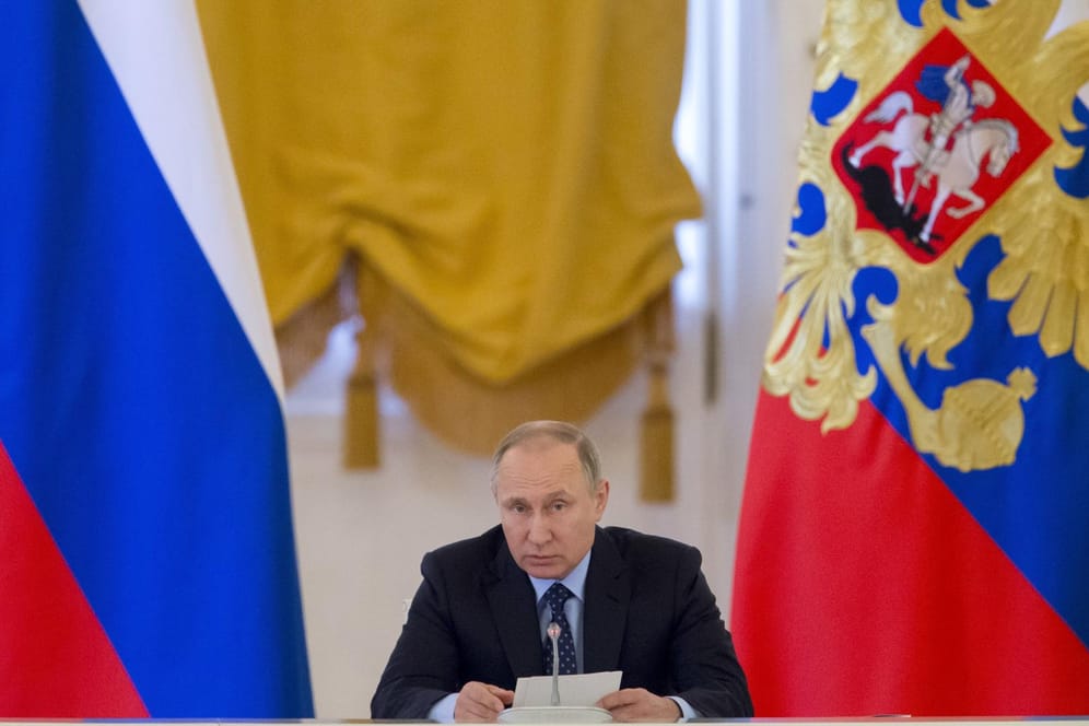 Der russische Präsident Wladimir Putin im Kreml.