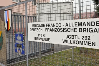 In der Kantine der deutsch-französischen Kaserne des Jägerbataillons 292 in Donaueschingen sollen Wehrmachts-Andenken gefunden worden sein.