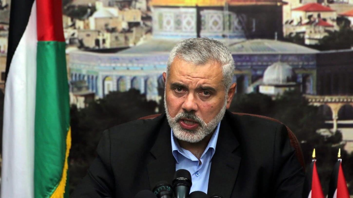 Ismail Hanija wurde zum neuen Vorsitzenden des Hamas-Politbüros gewählt. Ismail Hanija wurde zum neuen Vorsitzenden des Hamas-Politbüros gewählt.