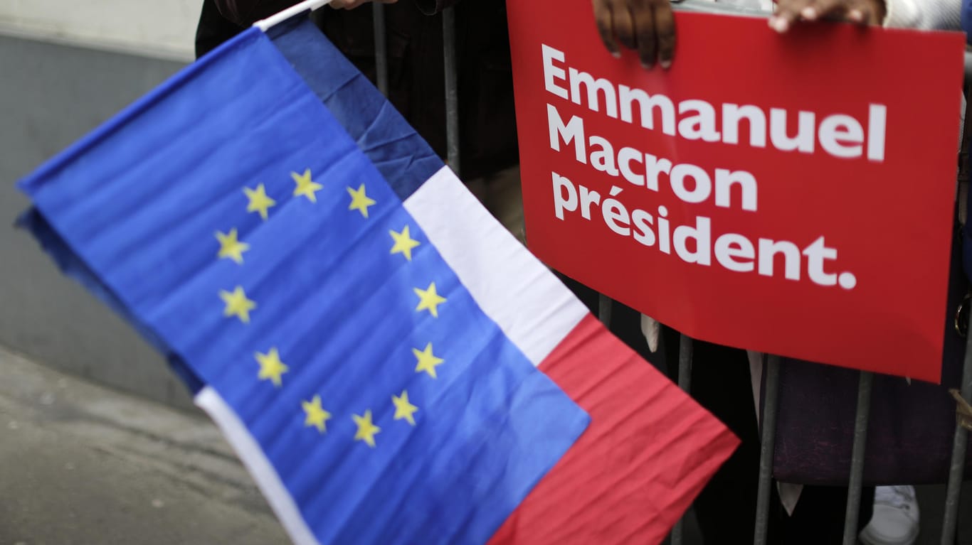 Emmanuel Macron bekennt sich klar zu Europa.