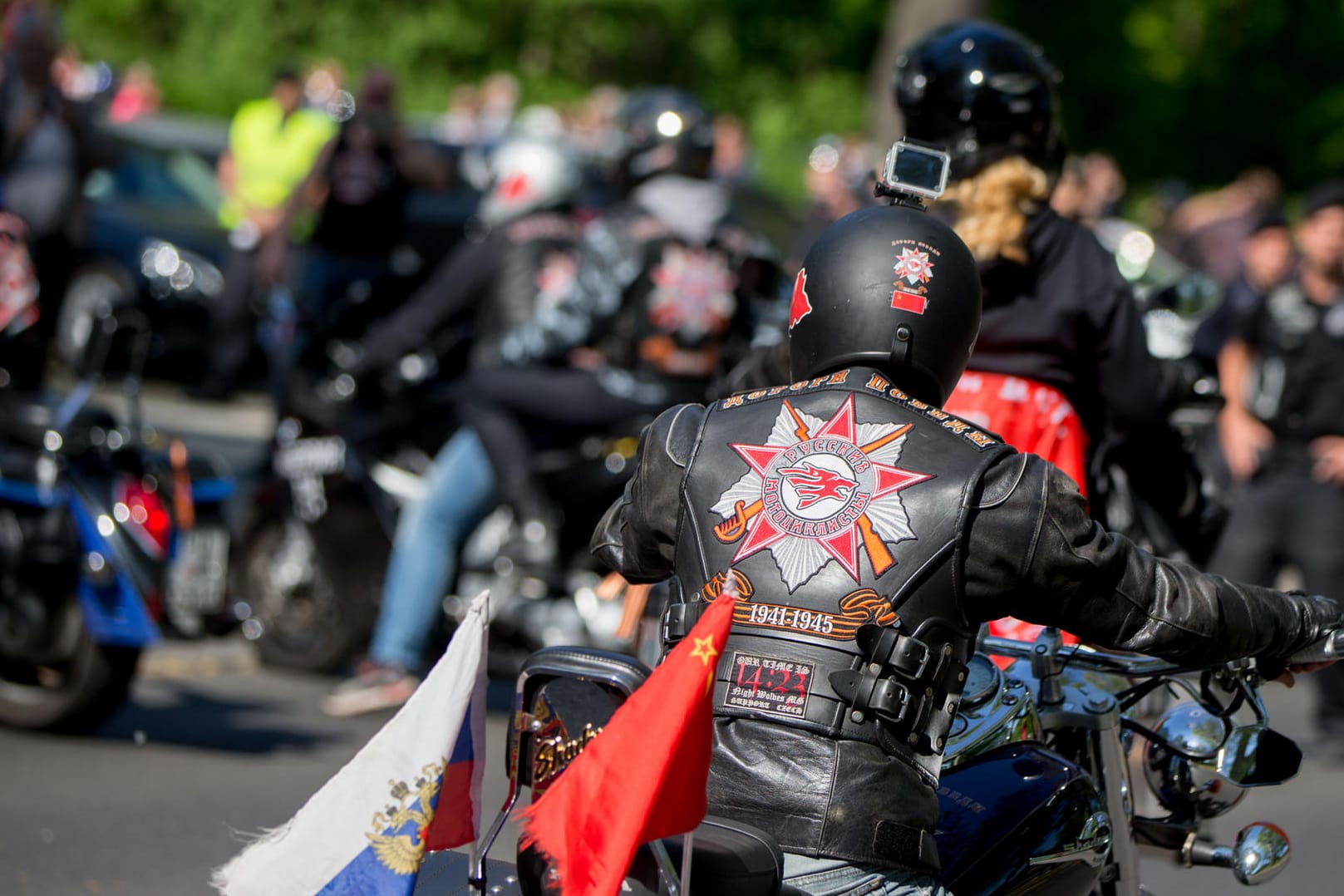 Russische Rocker "Nachtwölfe" in Berlin erwartet