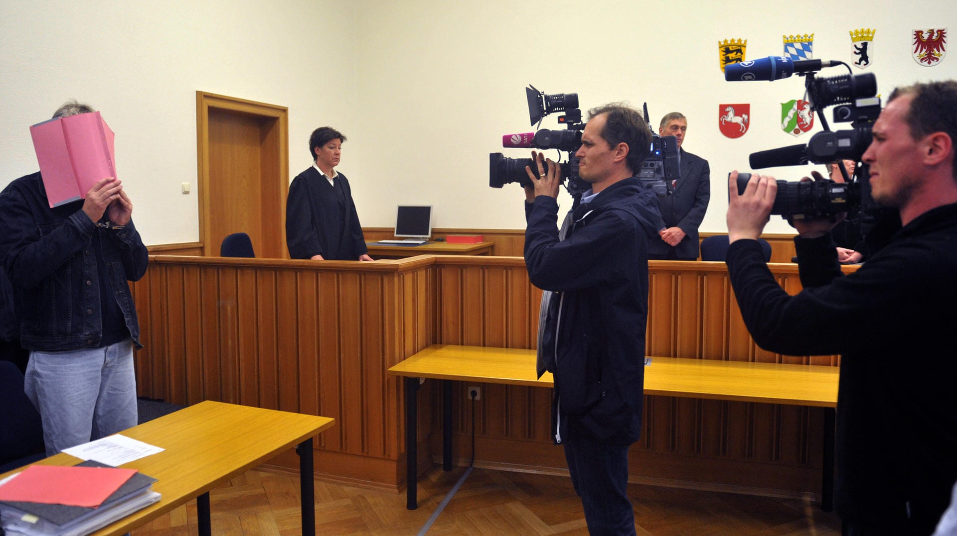 Der dreifache Kindesmörder Martin N. vor Gericht