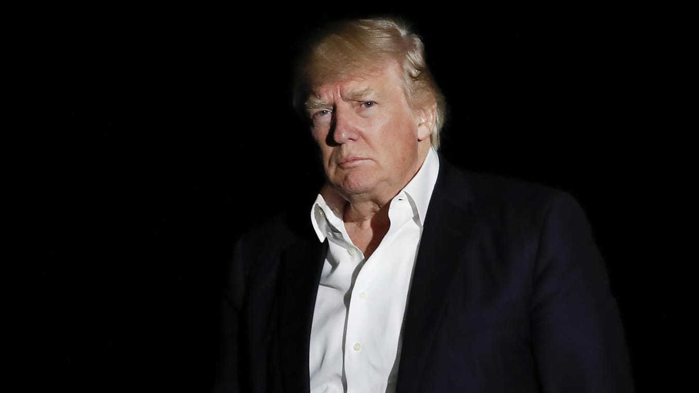Für US-Präsident Donald Trump sind die Anschuldigungen "Fake News".