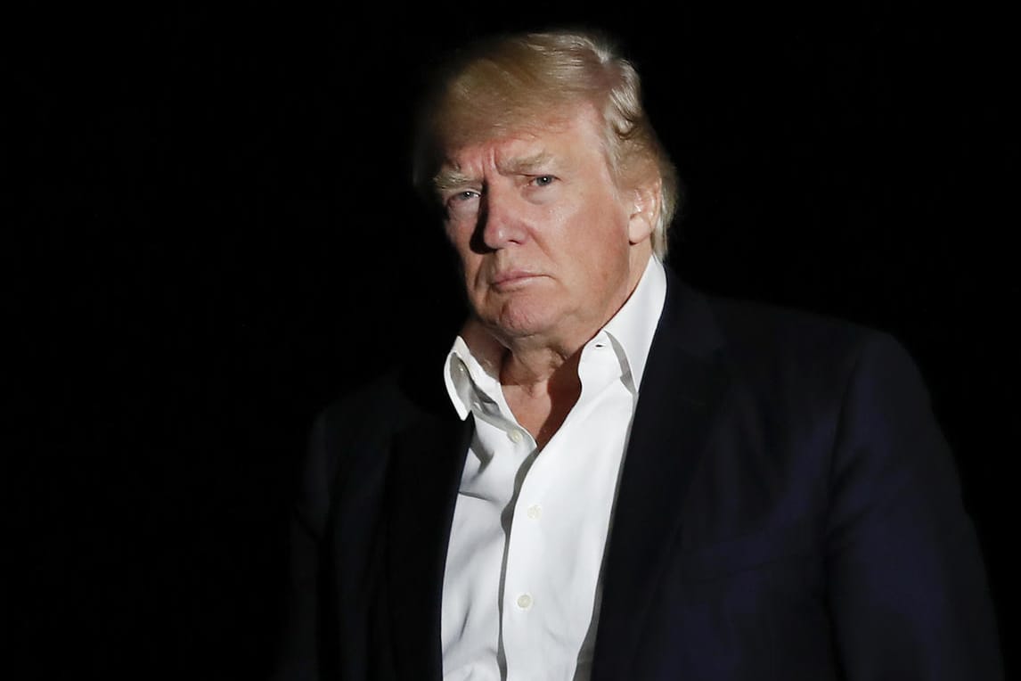 Für US-Präsident Donald Trump sind die Anschuldigungen "Fake News".