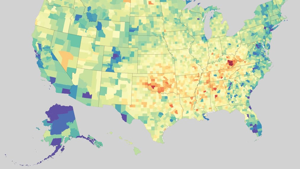 US-Studie: Lebenserwartung in den USA